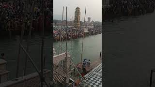 ganga gangariver latestnews uttarakhand haridwar harkipauriharidwar haridwarganga vlog news [upl. by Bhatt71]