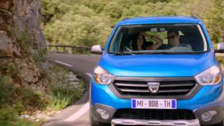 Dacia Lodgy Stepway driving footage [upl. by Telrats676]