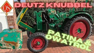 Patina herstellen am Deutz Knubbel amp Rost im Zylinderkopf😞 2 [upl. by Nylesoy142]