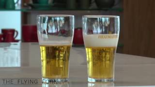 Nucleated beer glass comparison [upl. by Anilys]