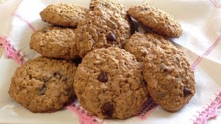 Galletas De Avena y chispas de chocolata deliciosa raceta [upl. by Barmen924]