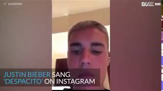 JUSTIN BIEBER sings DESPACITO and FAILS [upl. by Rozele982]