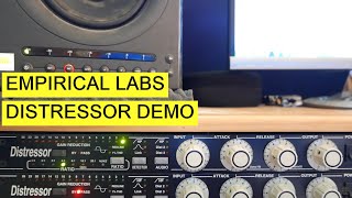 Empiral Labs Distressor Demo use and examples [upl. by Kovar85]