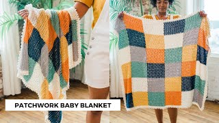 EASY PEASY Crochet Baby Blanket for Beginners FREE PATTERN  TUTORIAL VIDEO  QUINN BLANKET [upl. by Laband]