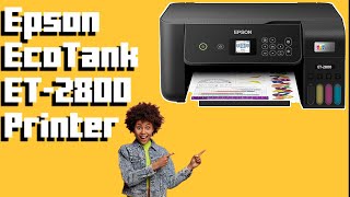 Epson EcoTank ET 2800 Printer Review [upl. by Johanan222]