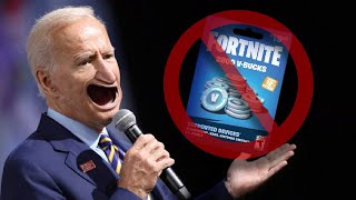 Joe Biden runs out of 19 dollar Fortnite cards [upl. by Annetta893]