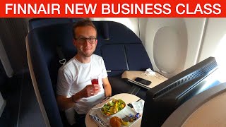 Review STUNNING BRAND NEW FINNAIR A350 BUSINESS CLASS [upl. by Dinny]