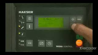 Kaiser compressor asd 32 alarm reset [upl. by Arimay]