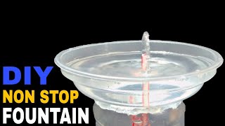 DIY NON STOP FOUNTAIN  How to make a three bottle Herons fountain easy [upl. by Olrac980]