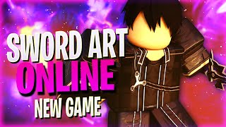 The NEW Sword Art Online Like Game in Roblox  Weaponcraft [upl. by Einberger]