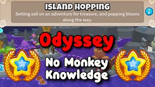 BTD6 Odyssey Tutorial  No Monkey Knowledge  Island Hopping [upl. by Itnava]