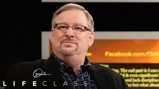 Pastor Rick Warren on the 5 Things That Shape You  Oprahs Lifeclass  Oprah Winfrey Network [upl. by Lyrad]