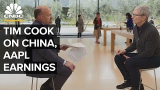 Apple CEO Tim Cook On China Wall Street And Innovation [upl. by Shull907]