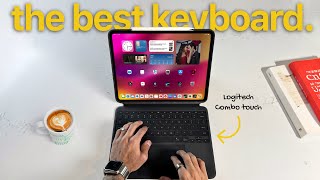 The BEST iPad Keyboard  Logitech Combo Touch Review 💻✨ [upl. by Urias49]