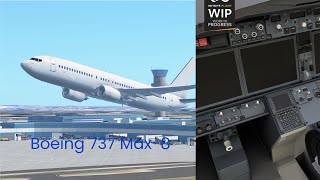 Progress and pictures on the Boeing 737 Max8 Infinite Flight [upl. by Wildon712]