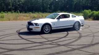 2007 gt500 burnout [upl. by Esinert]