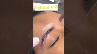 😱eyebrow waxing stripseyebrow waxing tutorial eyebrowwaxing trending shortsvideo viralvideo👌👍 [upl. by Denby]