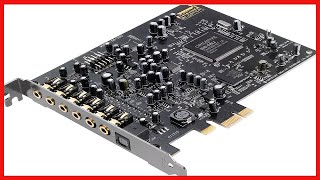 Creative Sound Blaster Audigy PCIe RX 71 Sound Card with High Performance Headphone Amp [upl. by Ahsiet504]