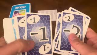 Skyjo Card Game Unboxing [upl. by Ahsoyek814]