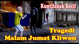 Tragedi Malam Jumat Kliwon ketemu kuntilanak cilik  Animasi Kartun Hantu  gta 5 mod [upl. by Gauldin330]