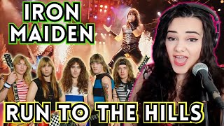 Iron Maiden  Run To The Hills Official Video  Opera Singer Reacts [upl. by Nonnahsed]