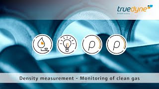 TrueDyne  DGF density sensor  Monitoring of clean gas [upl. by Anitsud786]