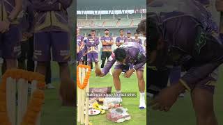 Starting our season with Chandrakant Pandit’s words 💜  KnightsTV  TATAIPL 2024 [upl. by Asiulairam]