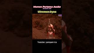 Momen Pertama Kali Asuka Berubah Jadi Ultraman Dyna [upl. by Roon]