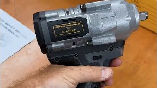 Cordless Impact Wrench for Dewalt Battery 900FT LBS Brushless Electric Impact Gun Review [upl. by Nylirehs505]