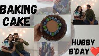 Baking Cake🎂 For Hubby Bday ❤️  Simple Cake Baking  Orea Cake 🍰Bake wth Lucky🤗 [upl. by Eirret]