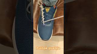 How to tie shoelaces  Shoes Cleaning  Pushpa Pushpa  ytshorts pushpa2therule viral footwear [upl. by Traweek]