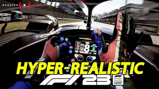 F1 23 in an INSANE 100K Motion Sim Rig [upl. by Leddy735]