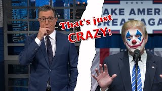 Stephen Colbert mocks Trumps debate fail [upl. by Egroej]