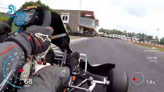 Onboard GoPro Rotax Max Senior  Circuit De Landsard  Free Practice Hotlap [upl. by Elleivap951]