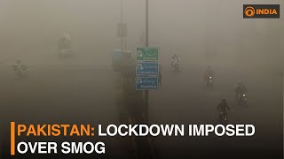 Pakistan Lockdown imposed over smog  DD India [upl. by Anyalram]