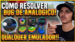 ✅ COMO RESOLVER BUG DE ANALOGICO EM QUALQUER EMULADOR EM 2022 FREE FIRE EMULADOR [upl. by Marje499]