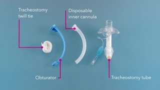 Cleaning and care Shiley™ flexible tracheostomy tubes [upl. by Jonis]