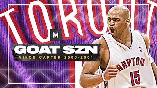 When Vince Carter Was The GREATEST SHOW On Earth 200001 Highlights  GOAT SZN [upl. by Dawaj970]