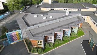 Great Mini 3 Drone Flight Over Cottingley Primary Academy 2023 Did Or Does It Have RAAC Concrete [upl. by Amsden271]