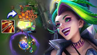 Wild Rift Jinx Reworked Runaans Hurricane so OP in Season 12 Patch 50 Pro Builds [upl. by Dnomayd]