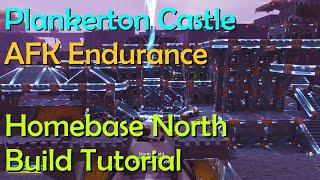 Plankerton Castle AFK Endurance 1  Homebase North Build Tutorial  Fortnite StW [upl. by Arel]