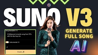 Suno V3 Text to full Song in Seconds with AI [upl. by Oetsira365]