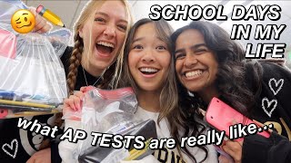 SCHOOL DAYS IN MY LIFE  what AP TESTS are really like [upl. by Scotti254]