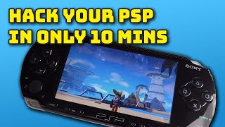 Hack your PSP in 10 mins and play every game  ARK4 custom firmware softmod [upl. by Stagg645]