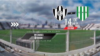 CENTRAL CÓRDOBA VS BANFIELD  Divisiones Inferiores en vivo 6ª  Sábado 24  14PM [upl. by Paine454]