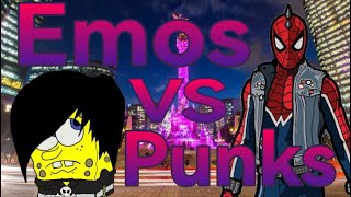 Así fue la Guerra de Emos vs Punks  México Mágico [upl. by Ardnossac571]