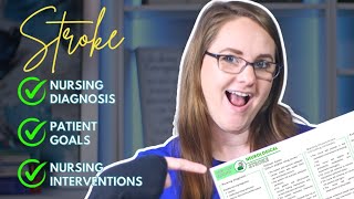 Stroke Nursing Diagnosis Full Nursing Care Plan Review [upl. by Roye]