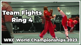 Team Fights Ring 4 Point fighting  WKC World Championships 2023 [upl. by Allain]