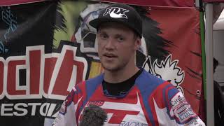 FIM Sidecar Motocross World Championship Stelpe Latvia 2017 [upl. by Ennahs]