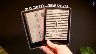 NEW Kindle Paperwhite 2024 vs OLD Paperwhite 2021  Should you upgrade [upl. by Akihsan]